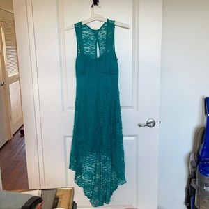 Turquoise dress